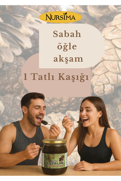 Nursima Kozalak Macunu Doğal Organik Bitkisel Karışım 420 gr