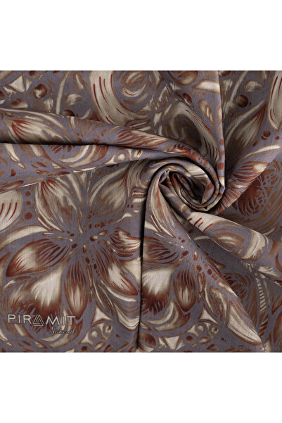 PİRAMİT Natural Patterned Scarf