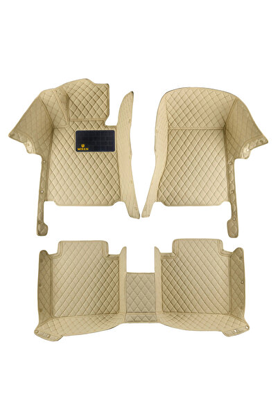 Admira YERLİ ÜRETİM OTO 5D HAVUZLU DERİ PASPAS - ARACINIZA ÖZEL ÜRETİM - AUDİ...