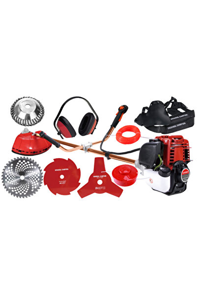 OEM CAMPION Motocoasă UralMash 5500, motor în 4 timpi 7,8 CP, 62 cmc, 6 acces...