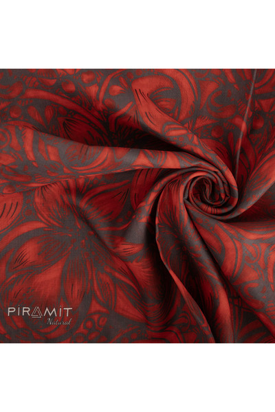 PİRAMİT Φουλάρι με φυσικό σχέδιο