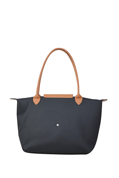 Gloria Geantă de umăr și de plajă pentru femei, cu fermoar pliabil, de mărime mare, bronz negru