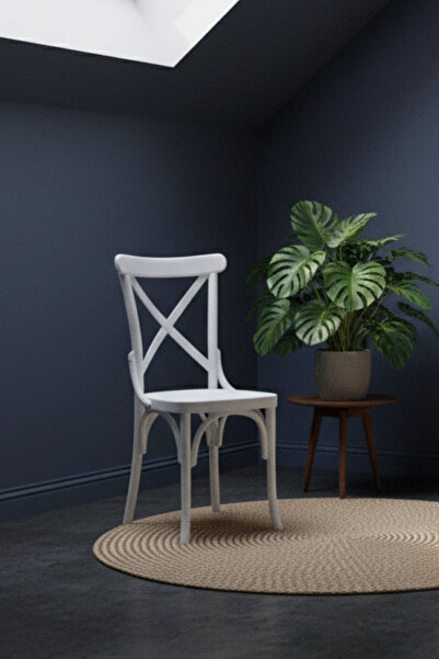 Woodenbend Milano Thonet Siyah Ahşap Kayın Ağacı Sandalye –Ahşap Detaylı El İ...