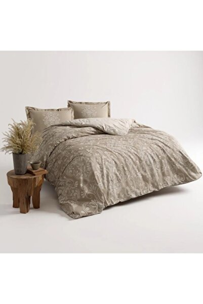 Özdilek Σετ Παπλωματοθήκης Ranforce Antico Beige – 100% Βαμβάκι