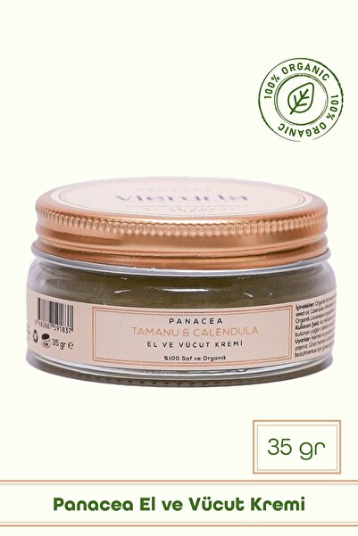 Vienurla %100 Organik Tamanu Calendula Yenileyici ve Onarıcı El ve Vücut Kremi