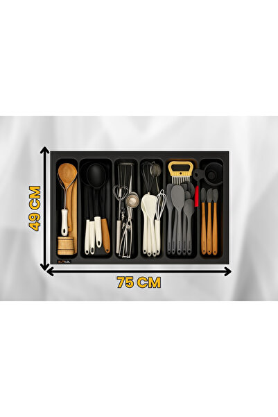 almital mobilya aksesuarları furniture accessories 75×49 سم. منظم أدراج رمادي...