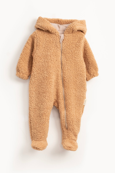 Vauva بدلة أطفال مصنوعة من القطن بنسبة 100% |   قماش ناعم |   بذلة طويلة الأك...