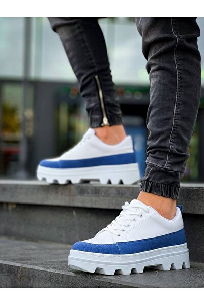 BESKAR KB 056 Білі щоденні унісекс-черевики – нековзна підошва