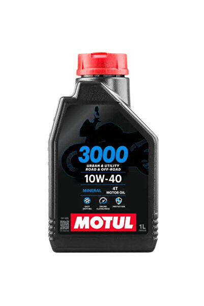 Motul 3000 10w40 4t Mineral Motosiklet Motor Yağı