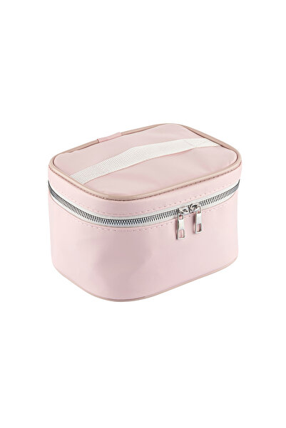 NS reliable Cestovní organizér na make-up Campe, taštička na make-up a růžová kosmetická taštička