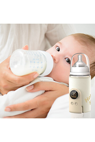 OEM Încălzitor portabil de lapte pentru biberon, 8000 mAh, 6 niveluri de temp...