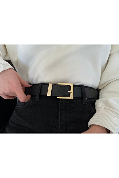 Fiori Kare Tokalı Köprülü Kadın Kemeri, Pantolon Kemeri, Ceket Kemeri, Elbise Kemeri