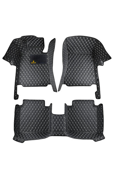 Miren Citroen C3 Aircross 2021 Uyumlu 5d Havuzlu Suni Deri OTO PASPAS (Koyu k...