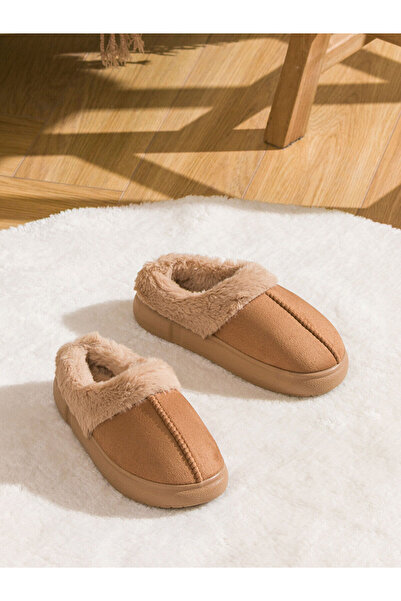 LC Waikiki Yeni Sezon Süet Görünümlü Kadın Ev Terliği