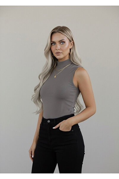 hashtag Body din viscoză, fără mâneci, cu trei piese, pentru femei