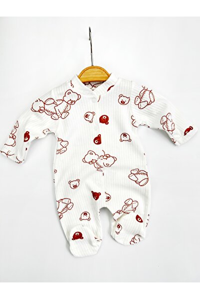 OMY Patterned Jumpsuit&Hospital Release Newborn Printed Jumpsuit