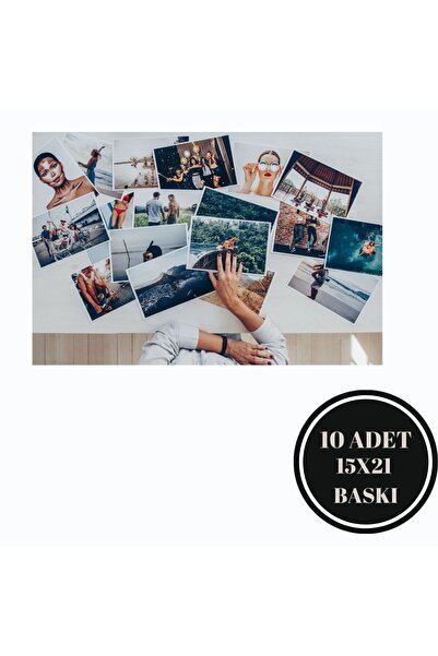 Foto Uysal Fotoğraf Baskı 10 Adet 15x21cm Fotoğraf Kağıdı Solmaz