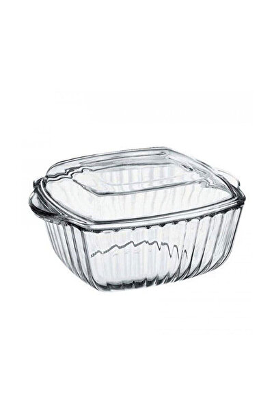 Paşabahçe 59029 قدر بيركس مربع بغطاء