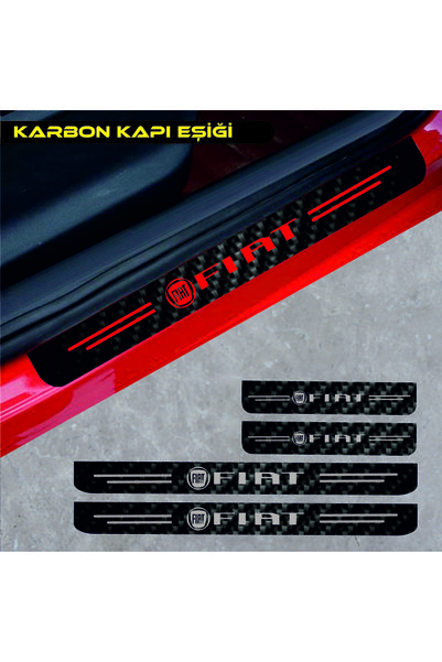 pınaxar Custom New Compatible Accessory Auto Door Sill for Fiat Sedici Custom...