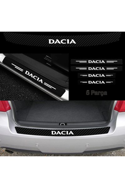 pınaxar Accessory Auto Tie And Door Threshold Sticker Set Carbon Compatible F...