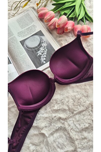 HS İÇ GİYİM Women's Double Support Magic Bra That Makes You Look 2 Sizes Larger