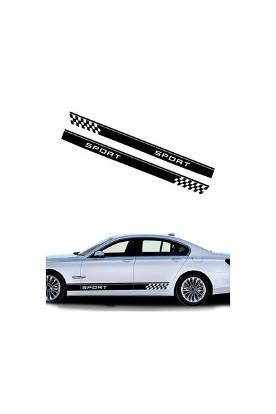 pınaxar Auto Side Sport Marşpiyel Auto Sticker 140*10 Cm