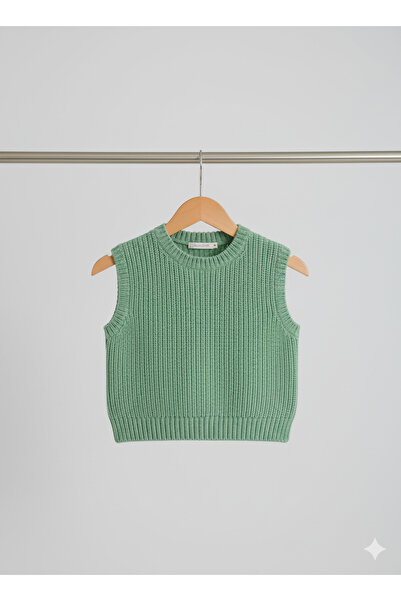 Nimini Kids Preschool Nursery Kindergarten Crew Neck Thessaloniki Knitted Sweater Unisex Baby Kids Sweater (0-5 Years)