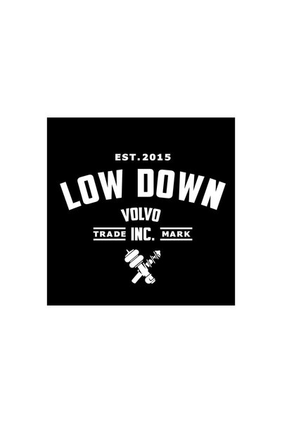 pınaxar Low down Volvo Rear Window Sticker