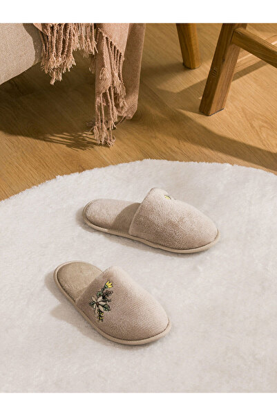 LC Waikiki Floral Embroidered Women's House Slippers (W5)