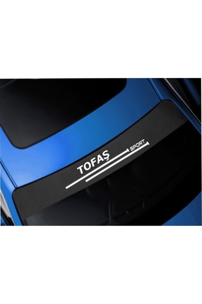 pınaxar Auto Windshield Carbon Sticker 130X15Cm for Tofaş