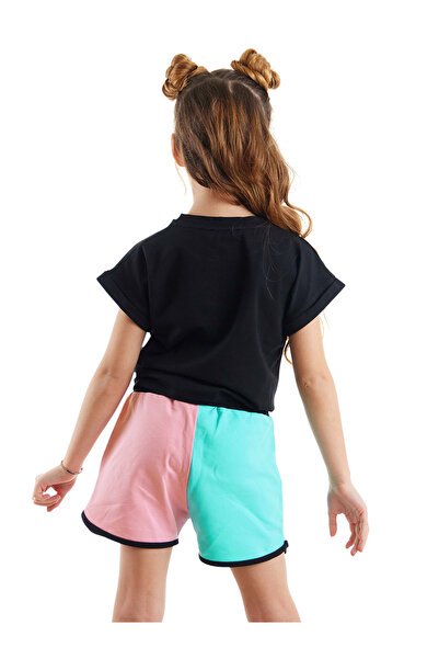 MSHB&G Colorful Star Girl's Summer T-Shirt Shorts Set