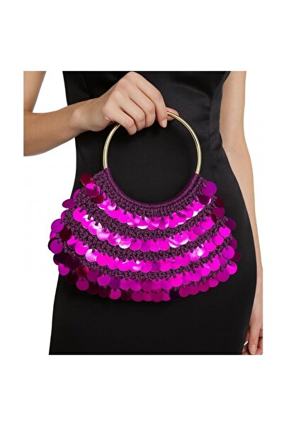 ByLily Sequined, Sequined Evening Dress Bag. Ideal for Weddings, Engagements, and Stylish Evenings