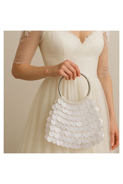 ByLily Sequined, Sequined Evening Dress Bag. Ideal for Weddings, Engagements, and Stylish Evenings