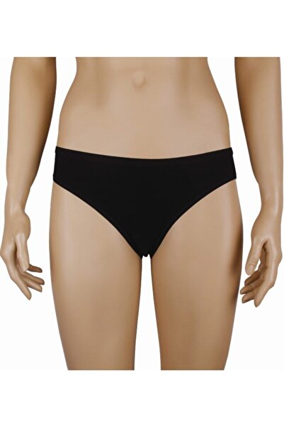 YILDIZ Жіночі чорні трусики, 6 штук в упаковці, не залишають слідів