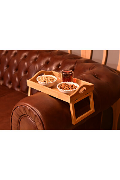 Bambum صينية تقديم بمثبت لمسند الذراع من أرميلا براون