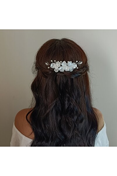 renaitre art Cataramă cu design pieptene, cataramă de mireasă, cataramă pentr...