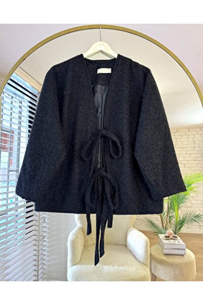 ensade Poncho căptușit cu șireturi