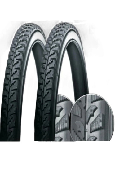 GRL 28 Jant 28x1.75 (700x45) 3 mm Zırhlı 2651 Bisiklet Dış Lastiği X 2 Adet