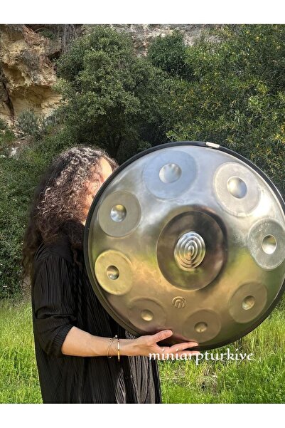 miniarpturkiye Premium 22 Inç 14 Nota Pro Gümüş Handpan