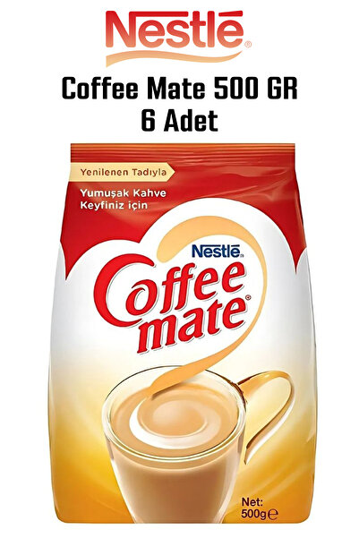 Nestle Coffee Mate Süt Tozu - Kahve Kreması - 500 Gr X 6 Adet