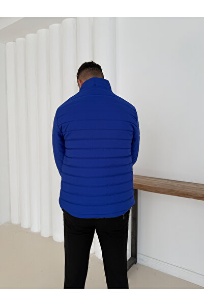 Gameyal Ανδρικό πουπουλένιο παλτό με διπλή τσέπη με επένδυση με καπιτονέ