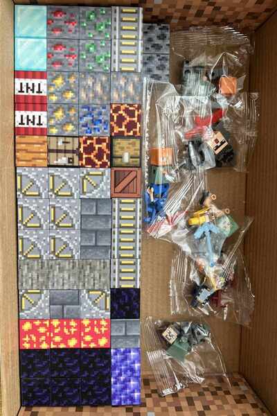 OEM 3D Magnetic Block Set, 116 Pieces, 2x2cm Size, Orbit Transmission Theme, 6 Figures