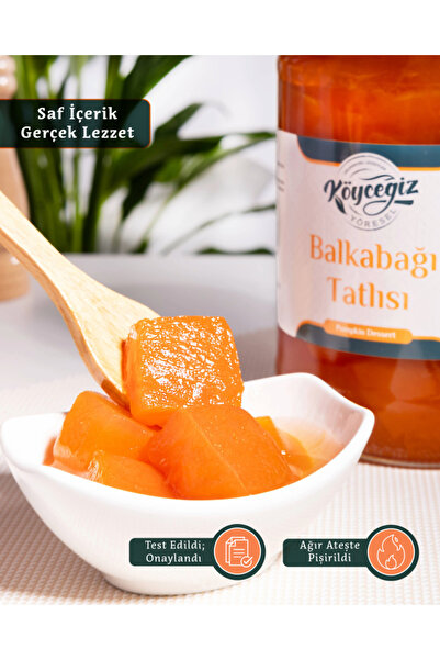 Köyceğiz Yöresel Kb Köyceğiz Yöresel Bal Kabağı Reçeli 800 G Cam Kavanoz