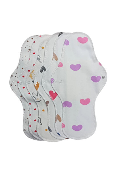 Ponped Bamboo Washable Natural Women's Pads 12 Pack (XL Size)