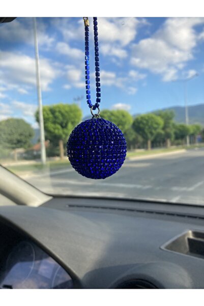 Aksesuarburda Mini Disko Topu - Kristal Dikiz Ayna Süsü – Eğlenceli Araba Aks...