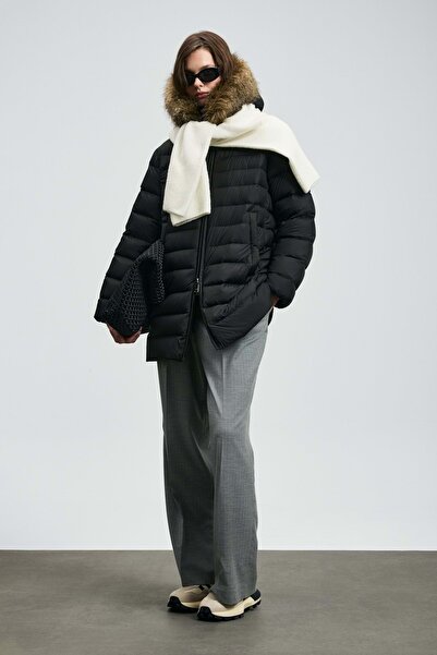 Lufian 122120049 Elite Goose down Women's Coat Black