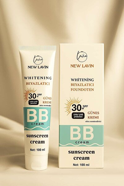 NEW LAVİN Whitening B&B Beyazlatıcı Krem ( 3 SAAT GÜNEŞTEN KORUMA ÖZELLİKLİ !...