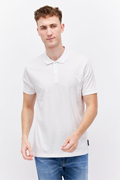 French Connection Men 3 Pack Regular Fit Brand Logo Short Sleeve Polo Shirt, Black