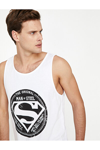 Koton Чоловічий білий однострій 9KAM32069YK