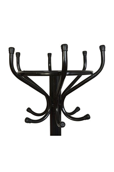 ASLANSTORE Siyah Metal Portmanto Askılık Özel1